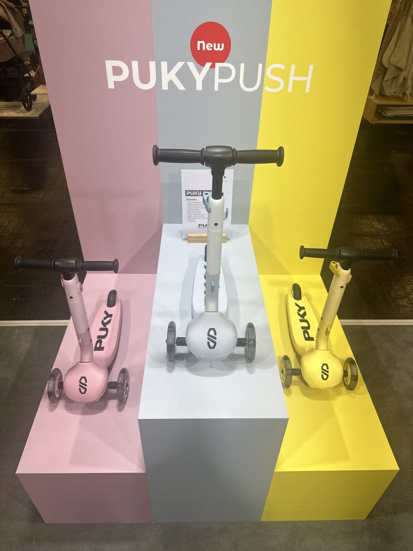 Scooter Puky Push LED Wheels Raspberry pink | PUKY