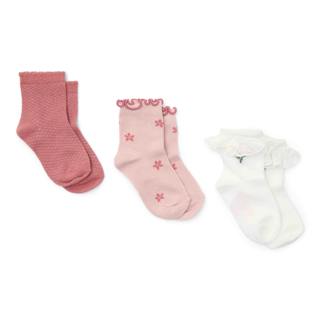 Socks set with three multi - 20/22 = 1-2 years | Little Dutch