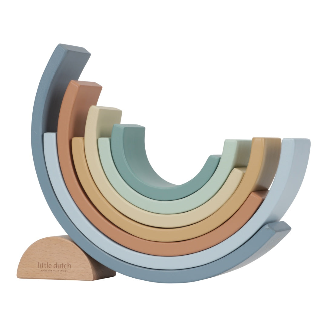 Stackable Rainbow Forest Friends "For Baptism"