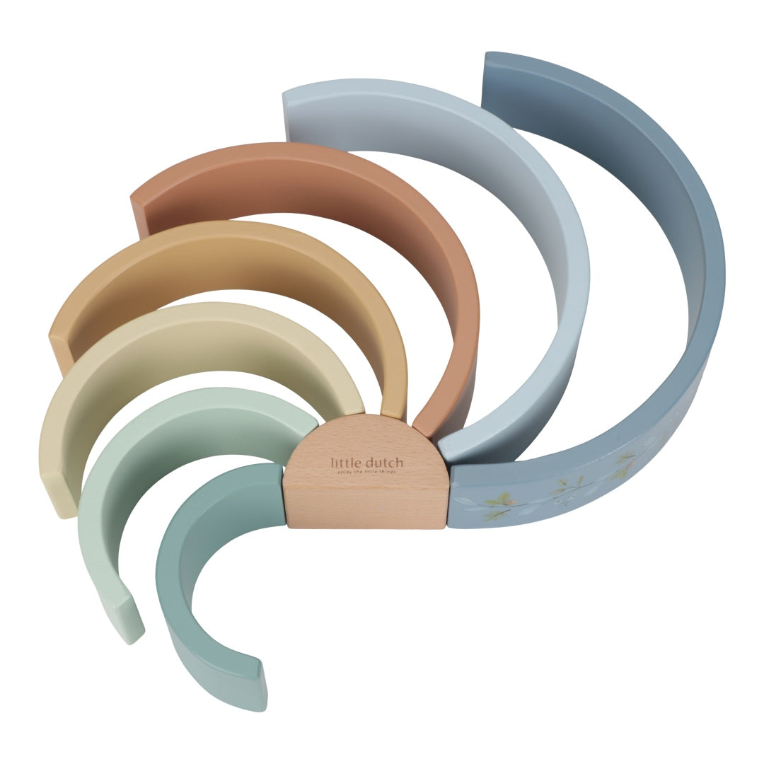 Stackable Rainbow Forest Friends "For Baptism"