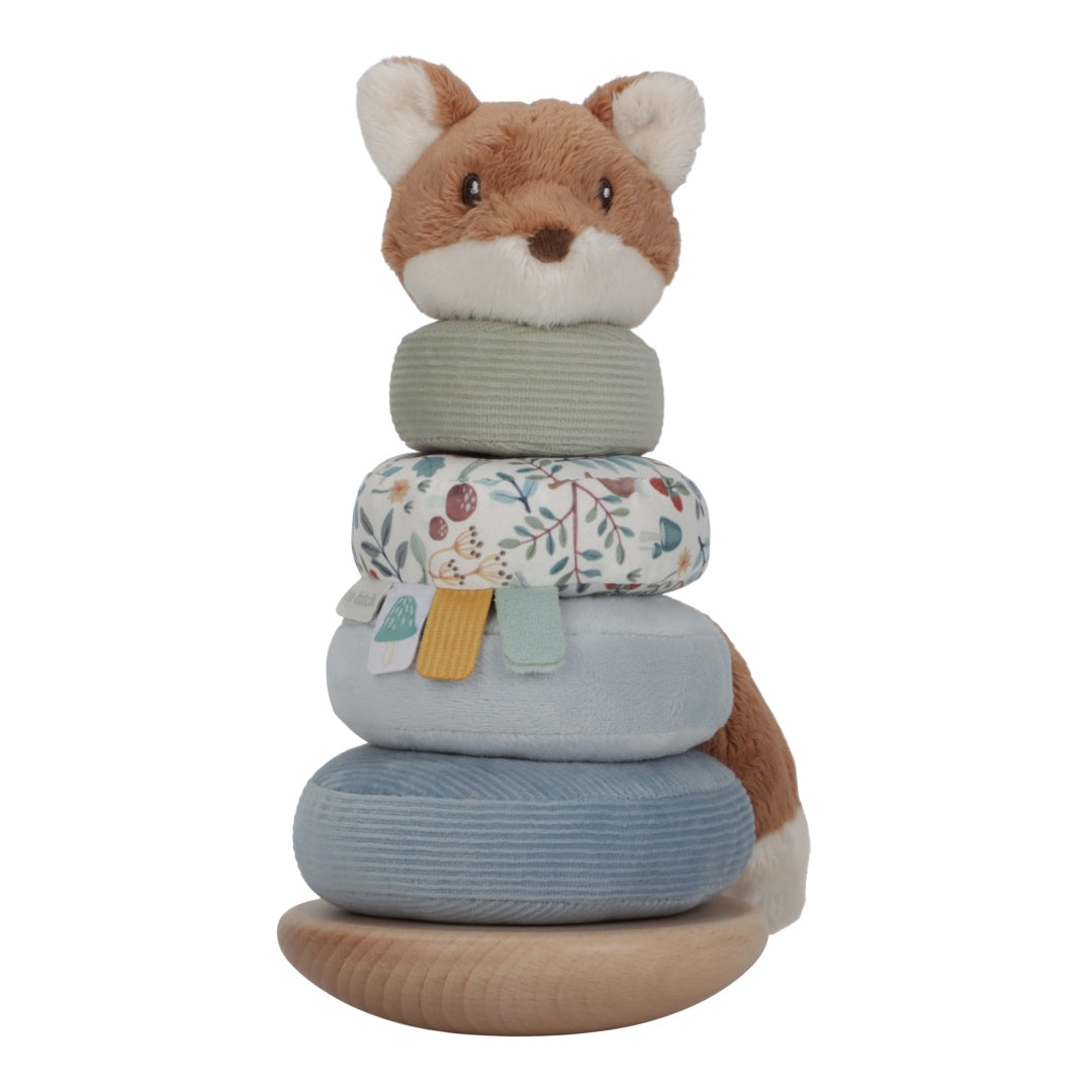 Stacking tower with rings Forest Friends