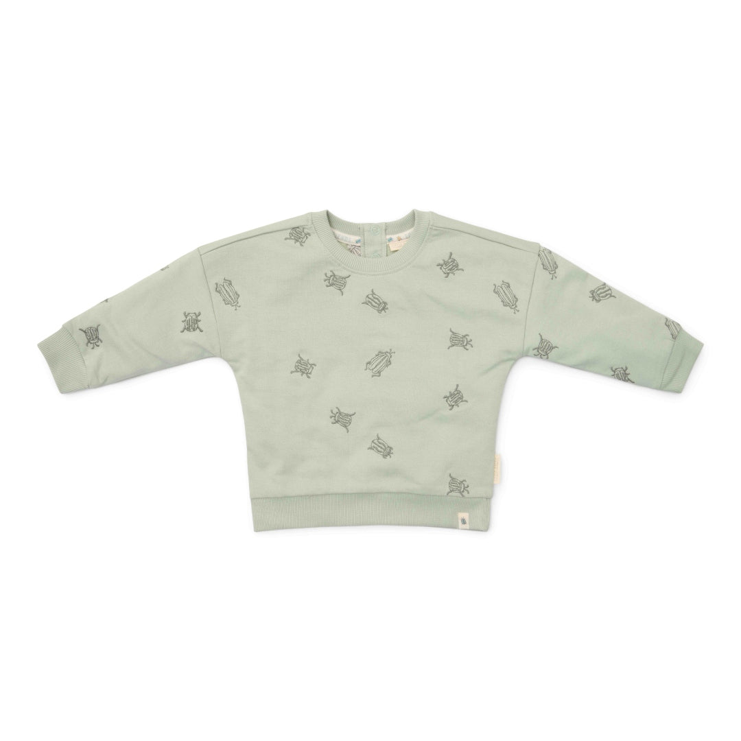 Sweatshirt Forest Mint Bugs | Little Dutch