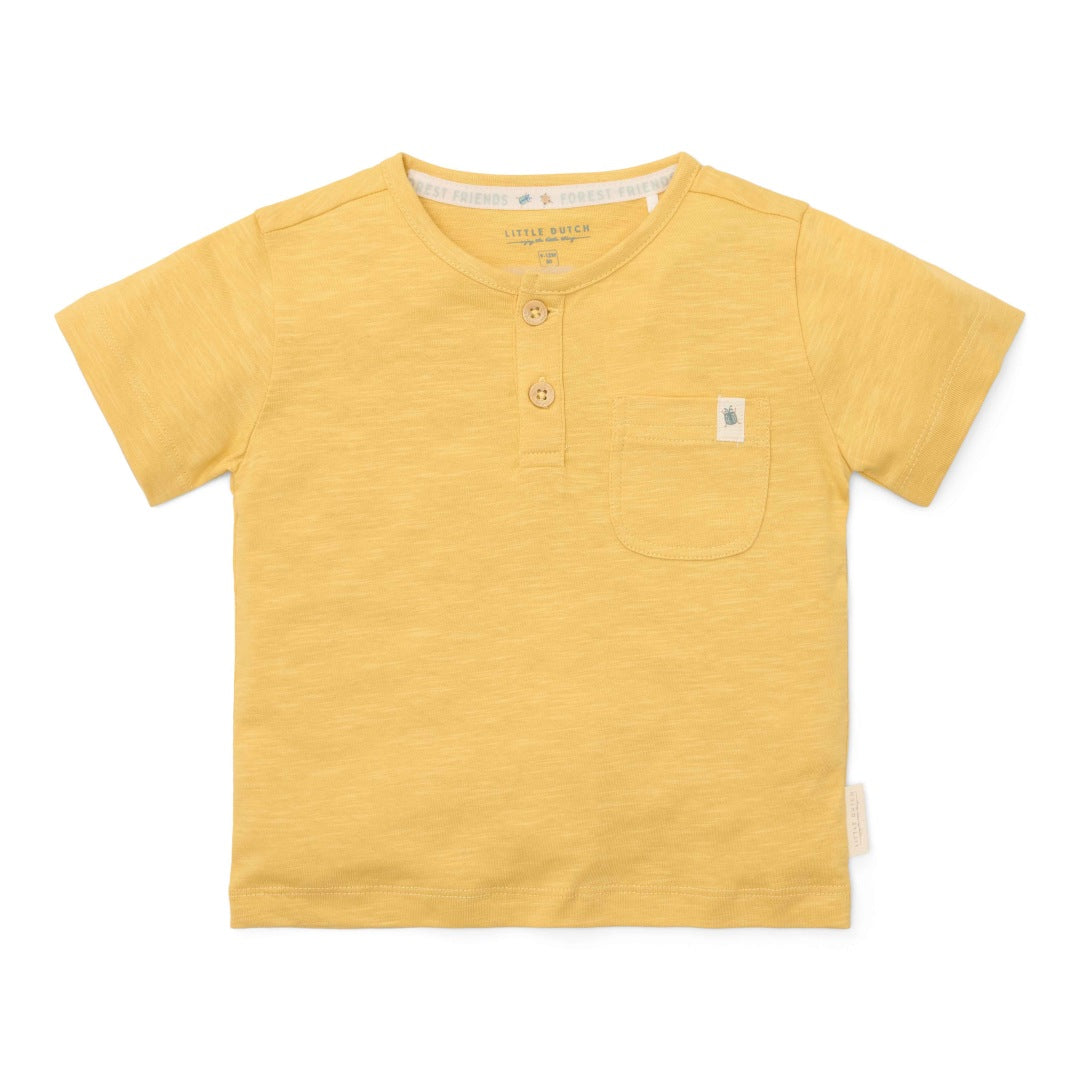 T-shirt short sleeve yellow | Little Dutch