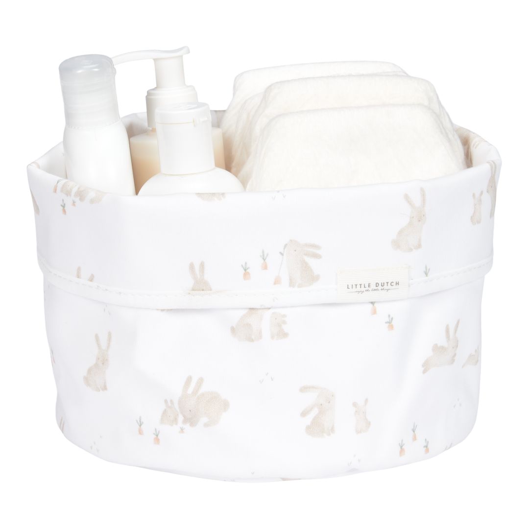 Baby Bunny round nursing basket | Little Dutch