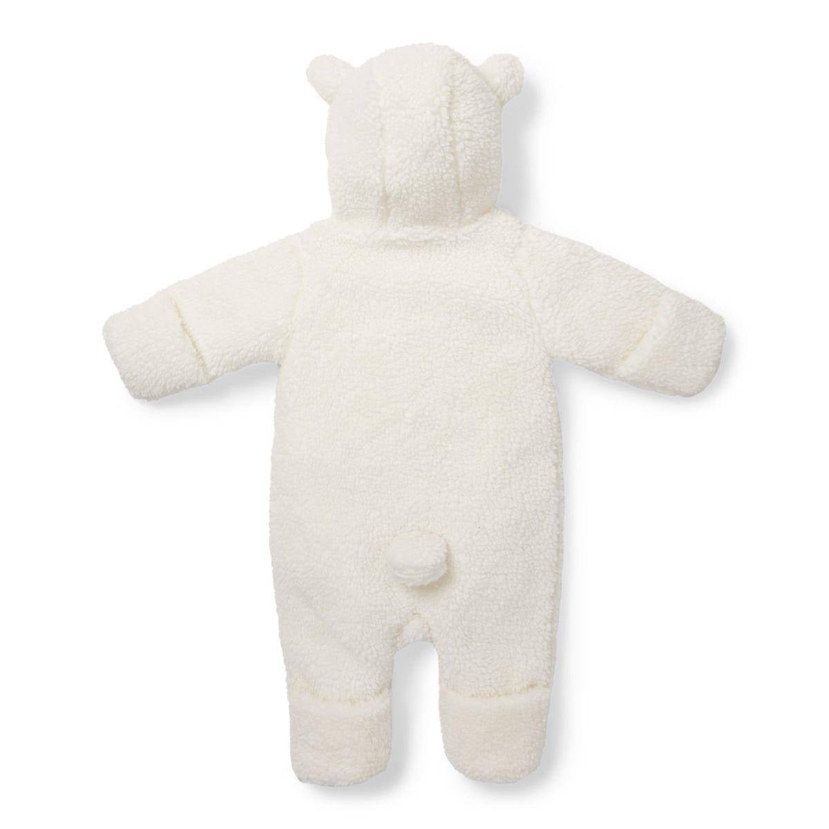 Teddy romper Baby Bunny, Off White | Little Dutch