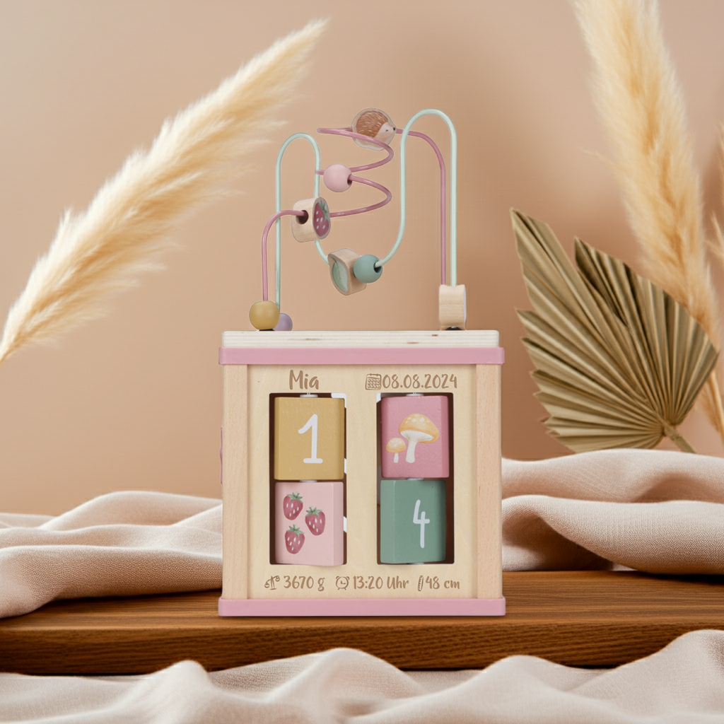 Fairy Garden activity cube "For birth"