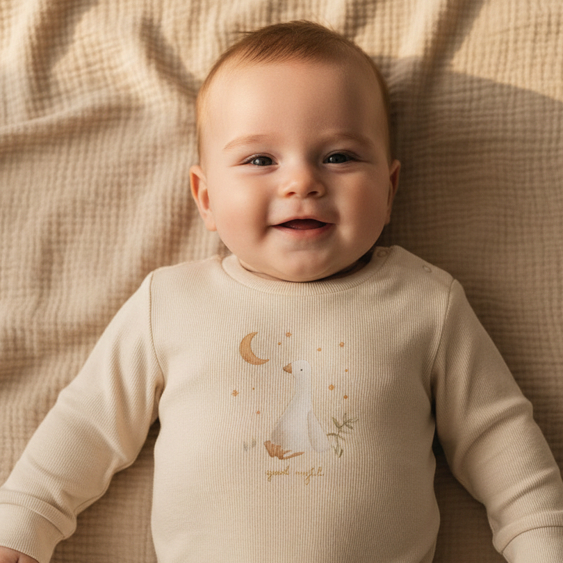 Two-piece pajamas Baby Goose - Nightwear | Little Dutch