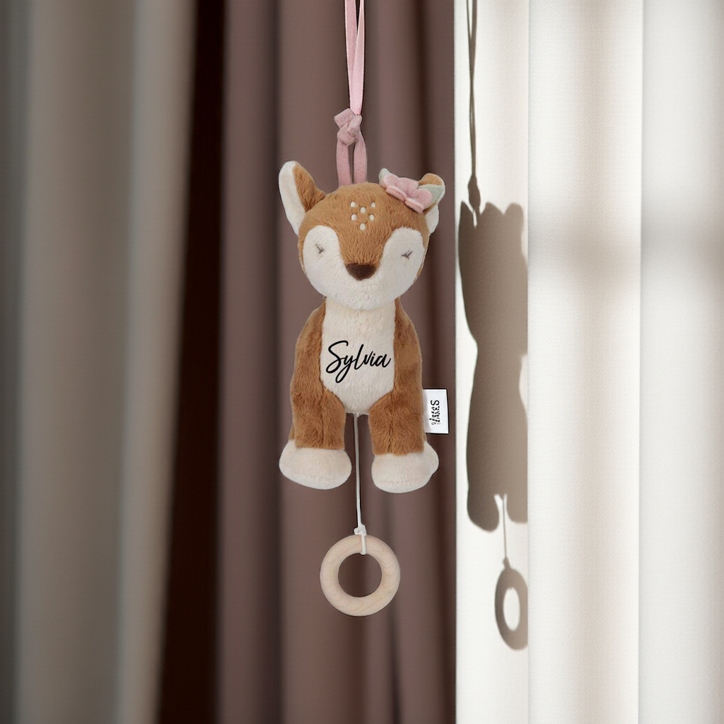 Music Box Deer Fairy Garden