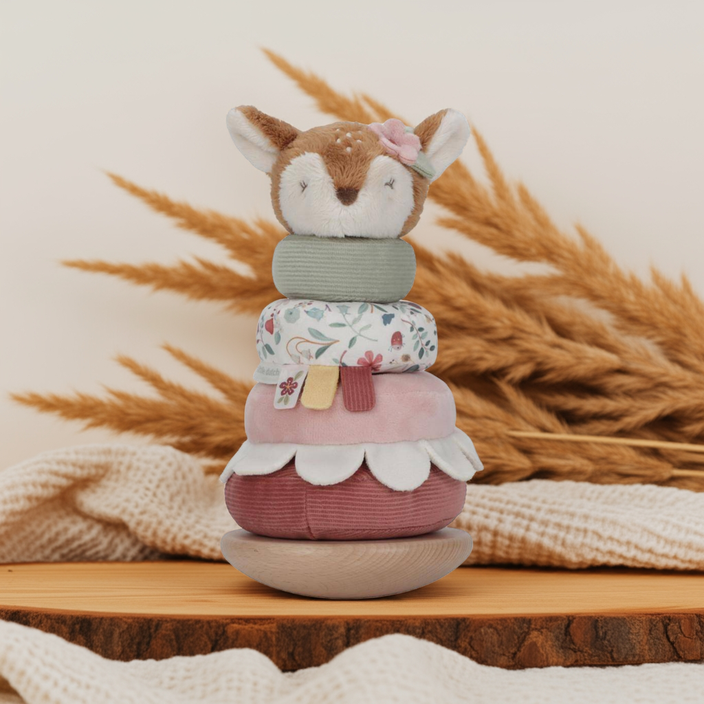 Stacking Tower with Rings Fairy Garden