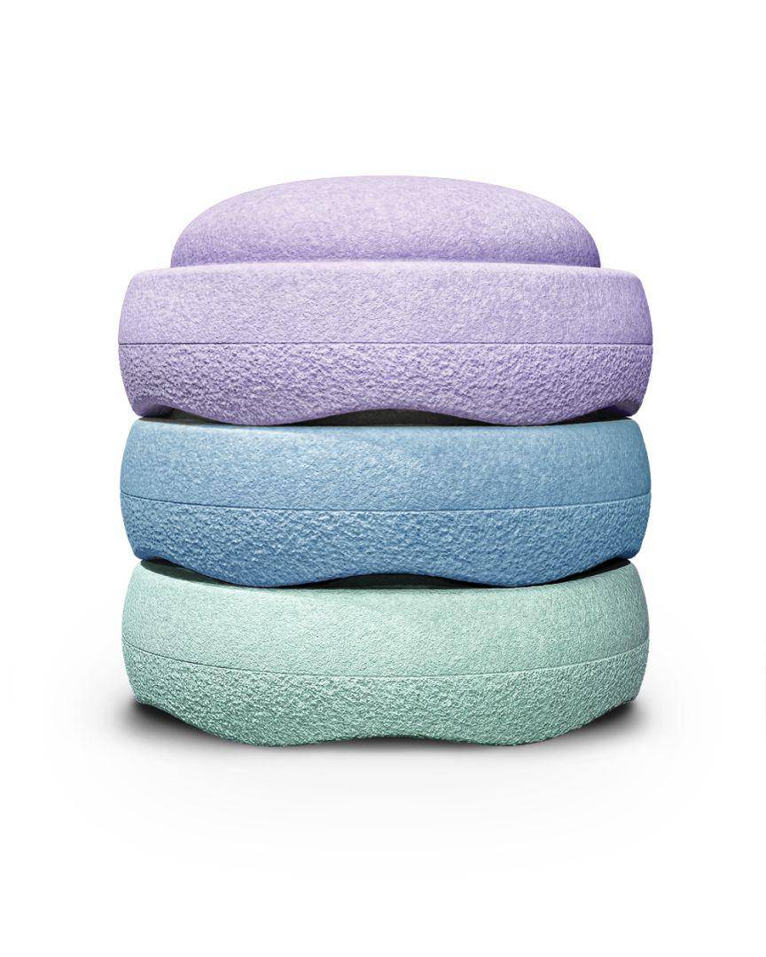 Stapelstein Original set of 3, cool pastel | stacking stone