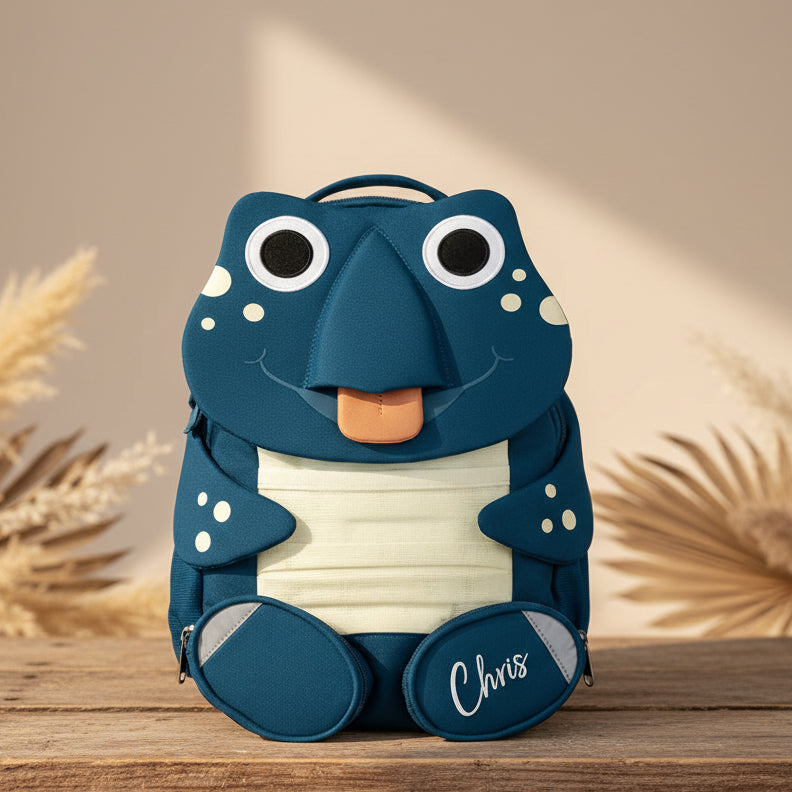 Backpack turtle, blue | Affenzahn