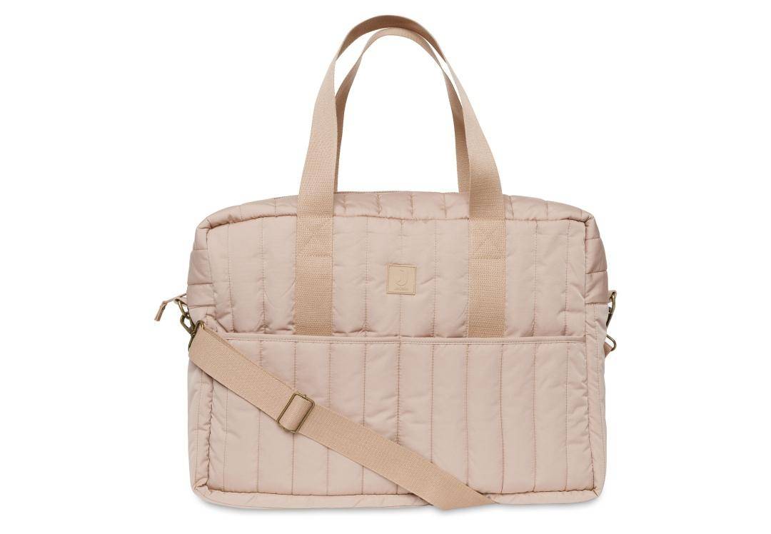 Changing bag Puffed Moss, Biscuit | Jollein