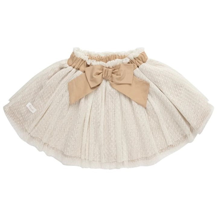 Tulle skirt with decorative bow - 98/104 | leevje