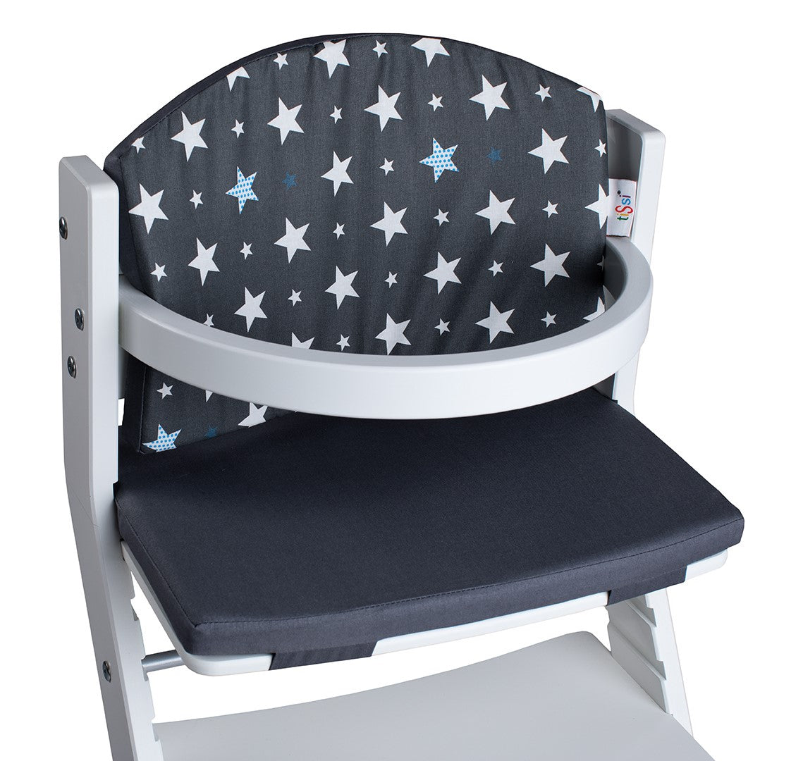 Upholstery stars for children's high chairs, gray | Tissi®