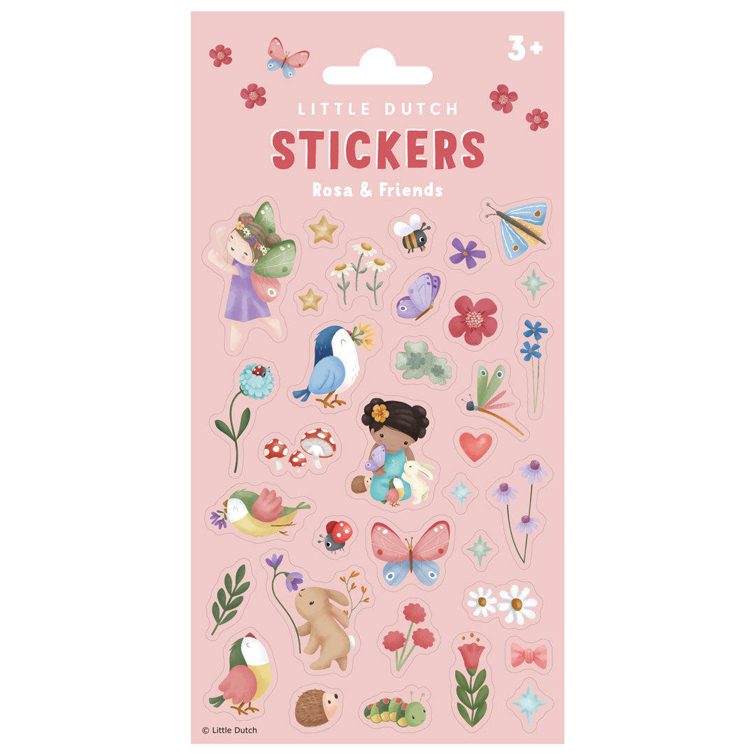 Stickers Pink &amp; Friends | Little Dutch