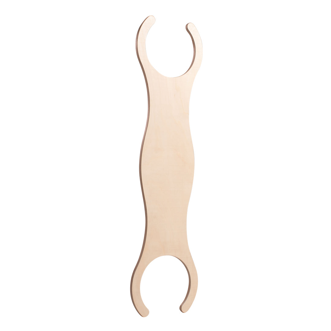 Stacking board for stacking blocks - curved | Tissi 