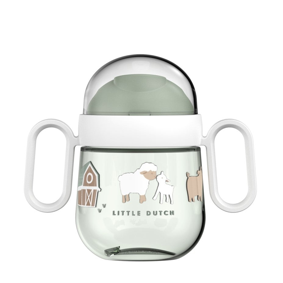 Anti-drip drinking cup Mio 2.0 - Little Farm | Little Dutch x Mepal
