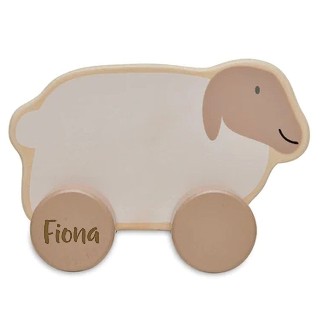 Wooden toy farm - lamb | Jollein