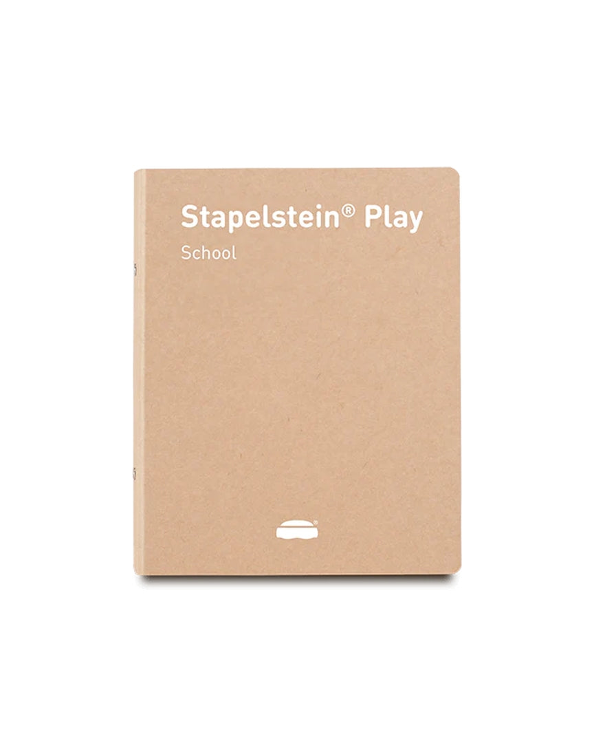 Stapelstein Play Cards School | stacking stone