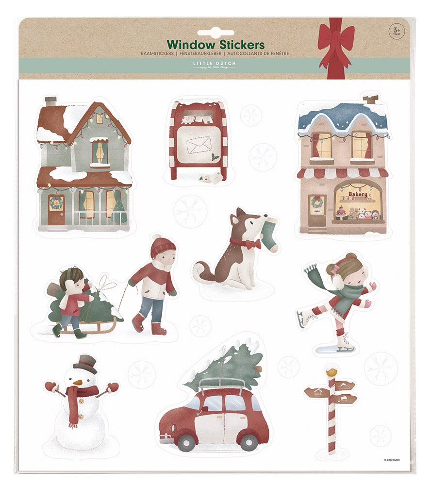 X-Mas window sticker | Little Dutch