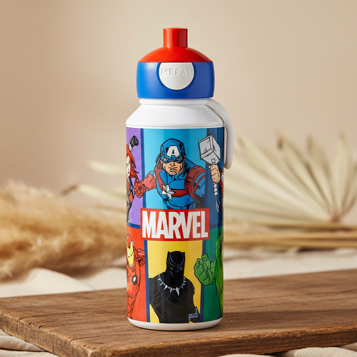 Pop-Up Drinking Bottle - Avengers | Mepal