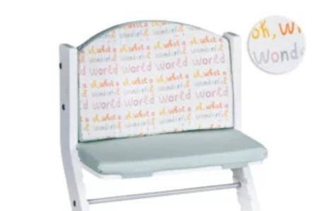 Polster Wonderful World for Children's High Stool, MINT | Tissi®