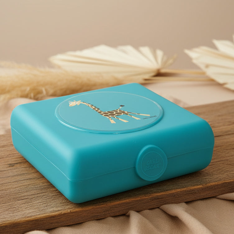 Lunch box sandwich box - turquoise I Carl Oscar