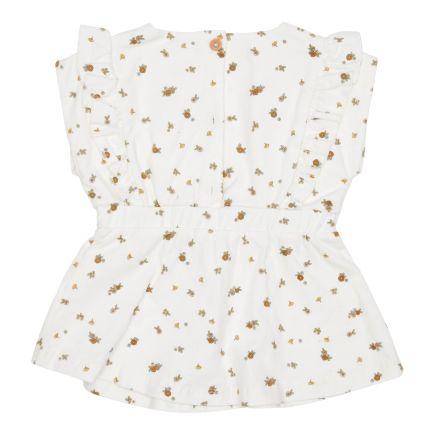 Vintage Little Flowers Dress White | Little Dutch