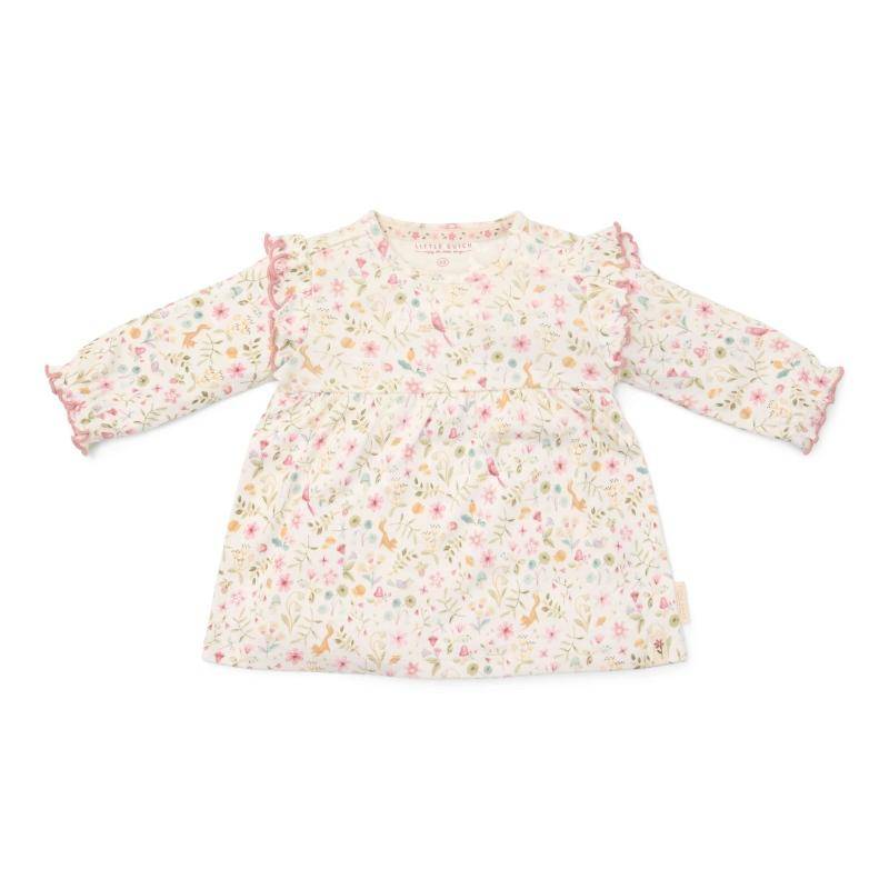 Fairy Garden long-sleeved dress | Little Dutch