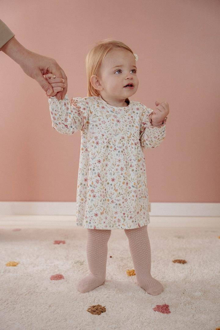 Fairy Garden long-sleeved dress | Little Dutch