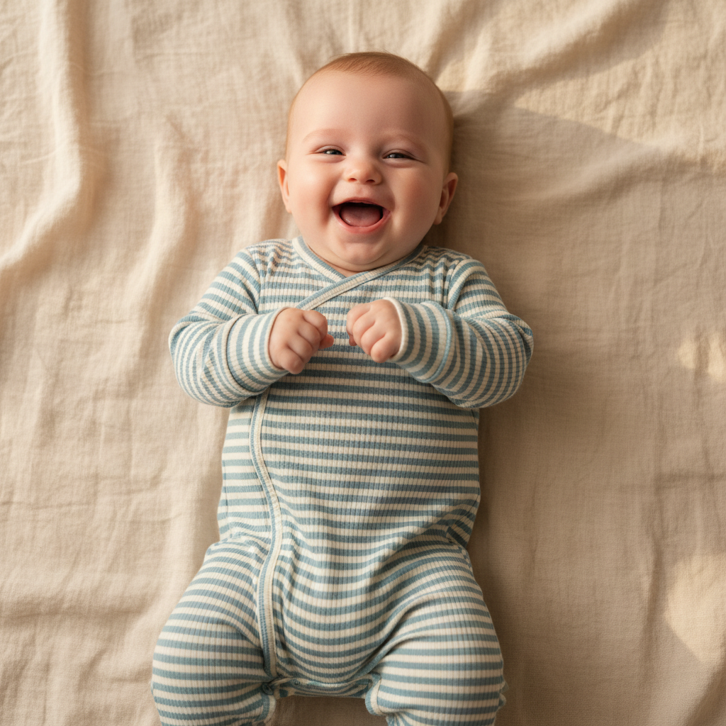 Player Stone Blue Stripe | Little Dutch