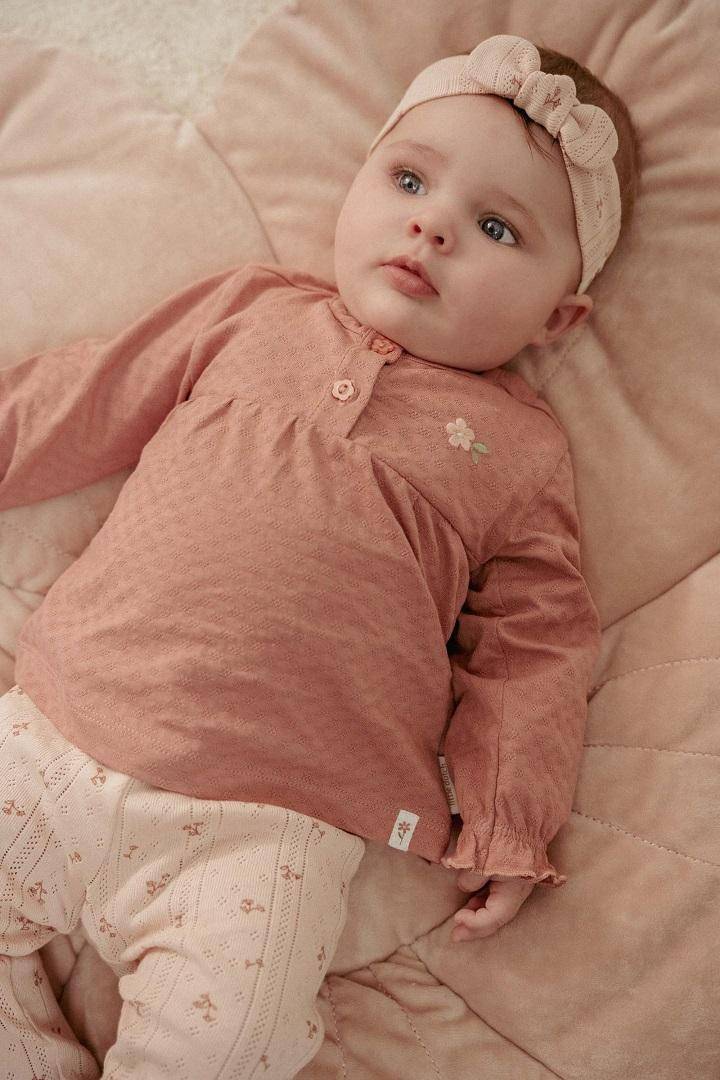 T-shirt long sleeves Pink Blush | Little Dutch