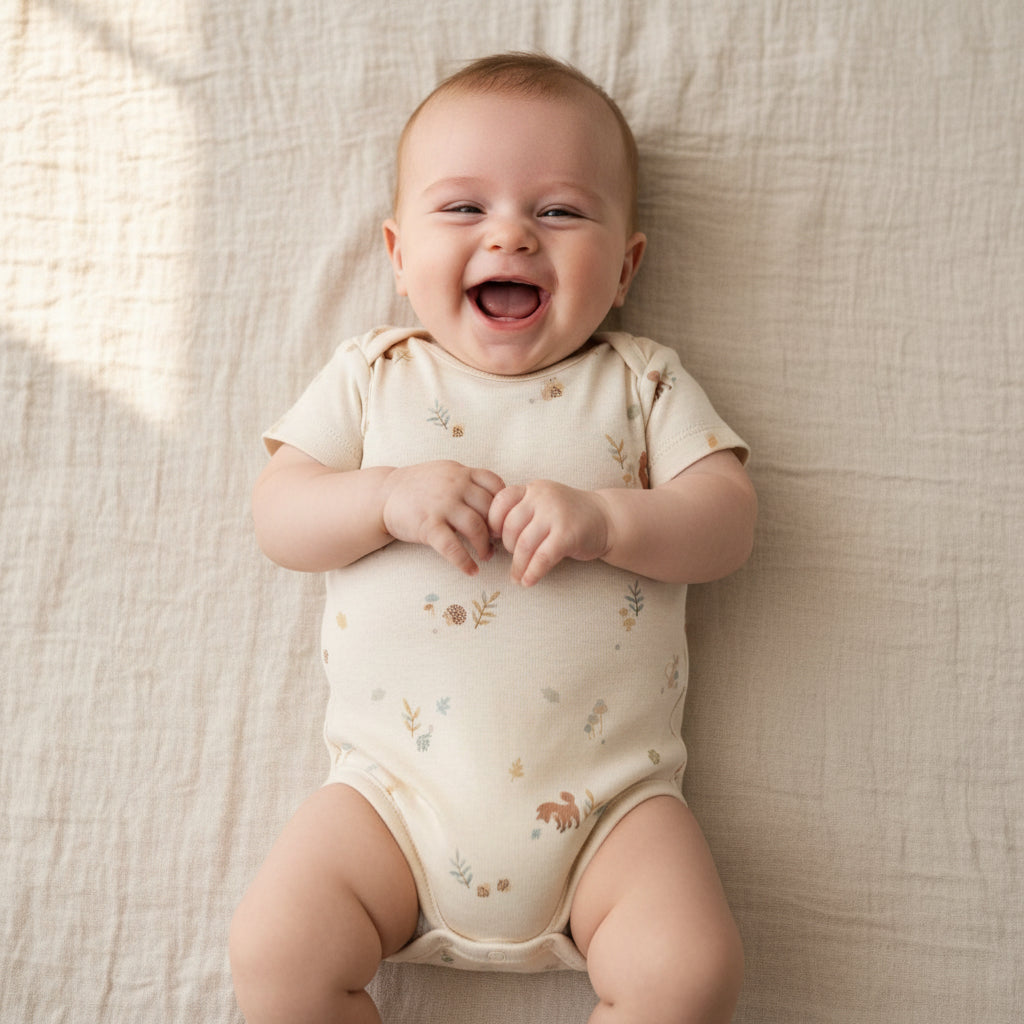 Body short-sleeved Forest Nature | Little Dutch