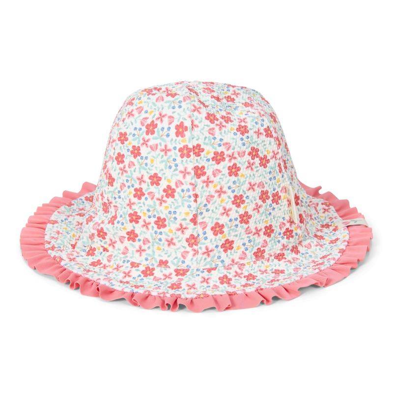 Reversible hat Sunny Flowers Multi-color | Little Dutch