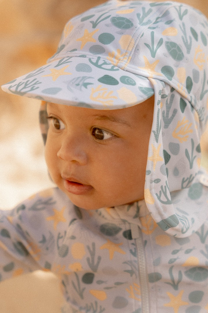 Swimming cap Seashells Multi-colour | Little Dutch