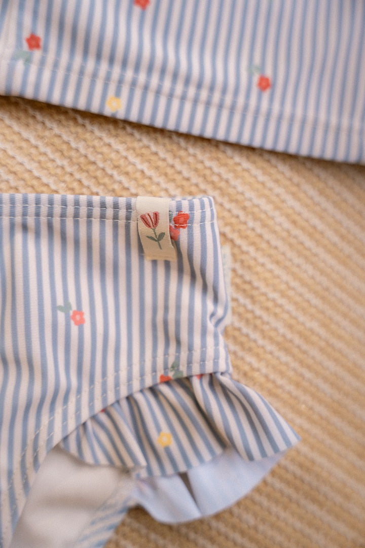 Bikini bottoms Sunny Flowers Blue | Little Dutch