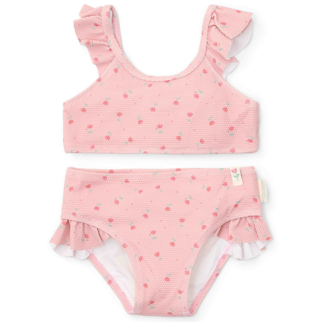 Bikini Sunny Flowers Blush | Little Dutch