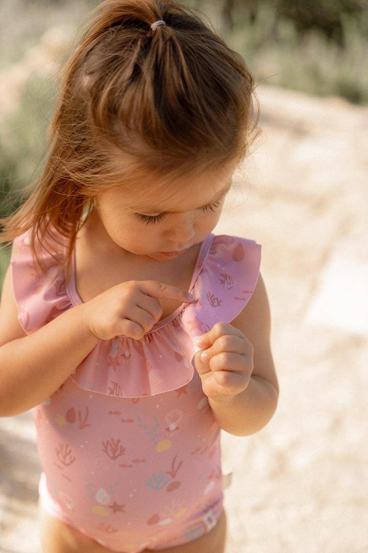 Swimsuit Ocean Treasures Multi-color | Little Dutch