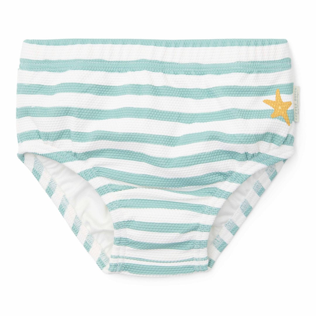 Swim diaper Stripes Surf Blue | Little Dutch