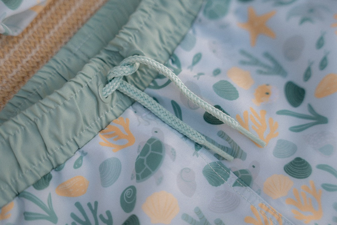 Swimming trunks Seashells Multi-colour | Little Dutch