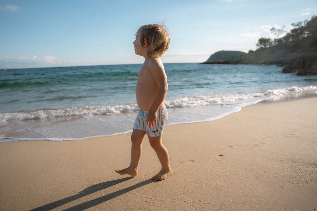 Swimming trunks Stripes Multi-colour | Little Dutch