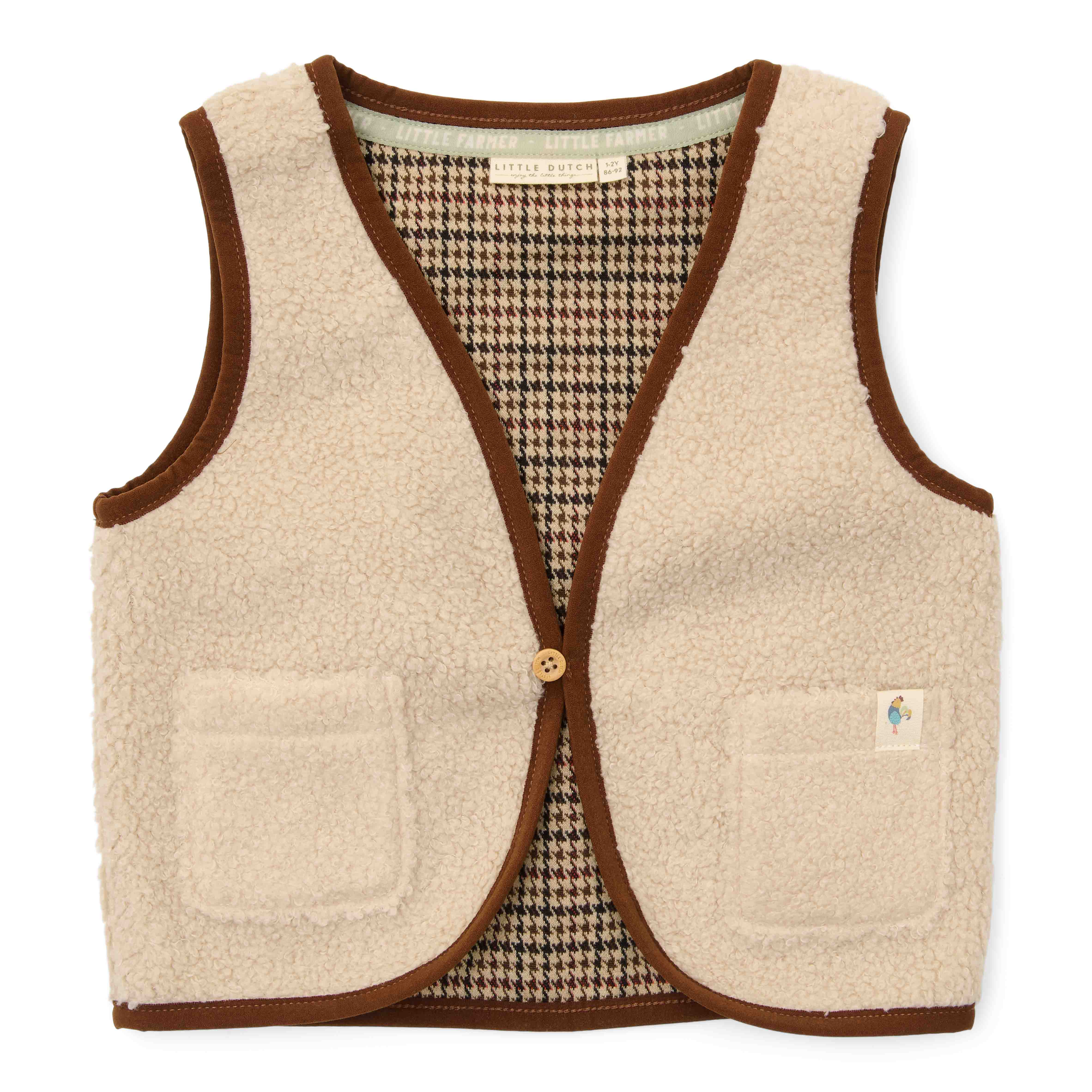 Gilet Sand - 86/92 | Little Dutch