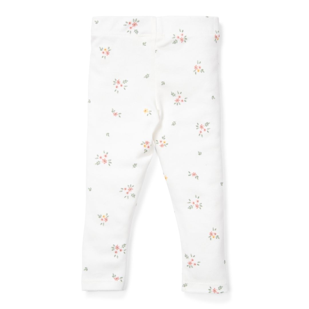 Leggings White Meadows | Little Dutch