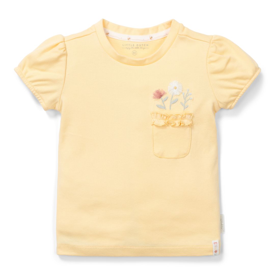 T-shirt short sleeve Honey Yellow 86 | Little Dutch