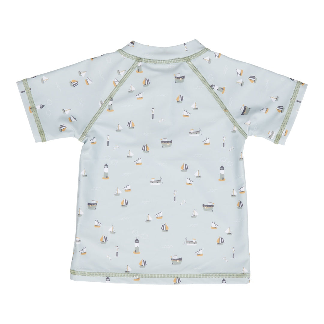 Swim shirt Sailors Bay Olive | Little Dutch