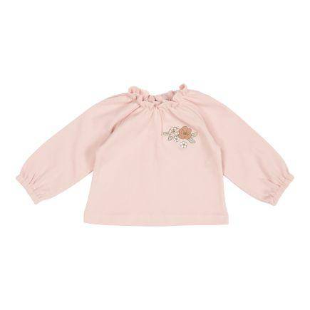 T-shirt long sleeves Vintage Little Flowers Soft Pink - 50/56 | Little Dutch