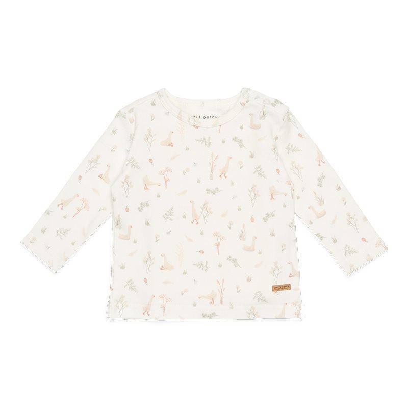 Long-sleeved shirt Sailors Bay White | Little Dutch