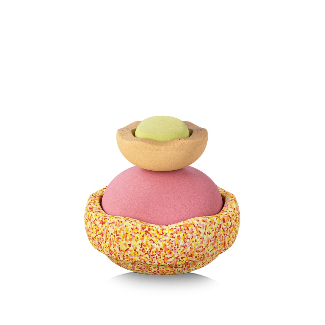 Stapelstein Inside set of 4 warm pastel | stacking stone