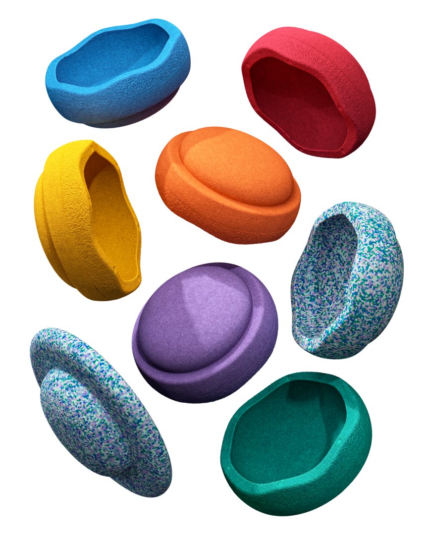 Free Balance Board + Winter Special Rainbow Set Complete Classic | stacking stone