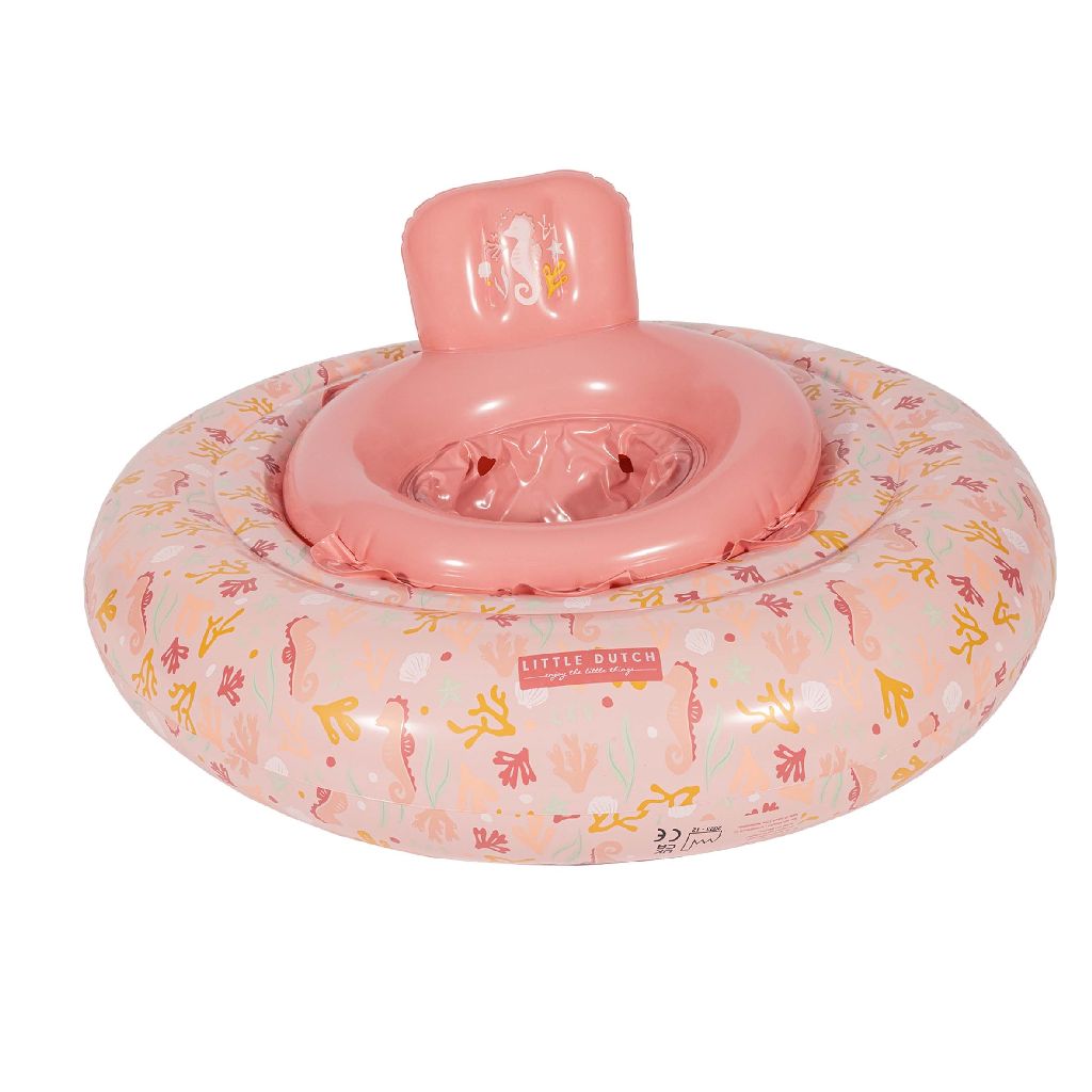 Swimming ring Baby Ocean Dreams Pink | Little Dutch